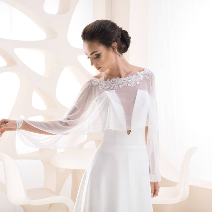 Bridal jacket, wedding bolero, women jacket for wholesale by Bajabella