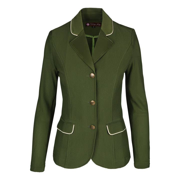 Mesh: Green/Tan for wholesale by Kathryn Lily Equestrian