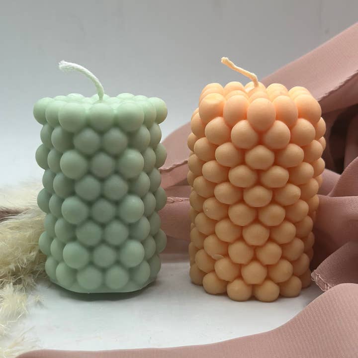 Skinny Popcorn Bliss Pillar for wholesale by Freckled Bliss