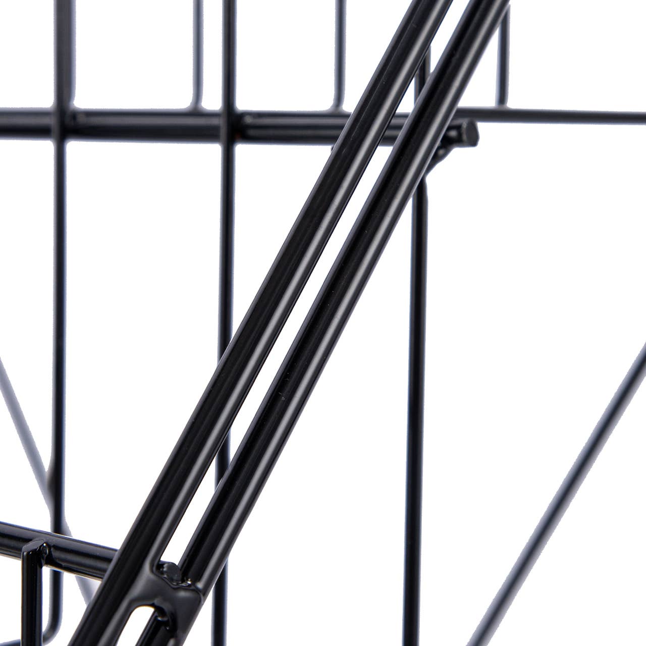 Store Supply Warehouse - Wholesale Retailer Display - Accessories - Black Floor-Standing Wire Rack - 46''H x 26 1/2''W x 31''D3