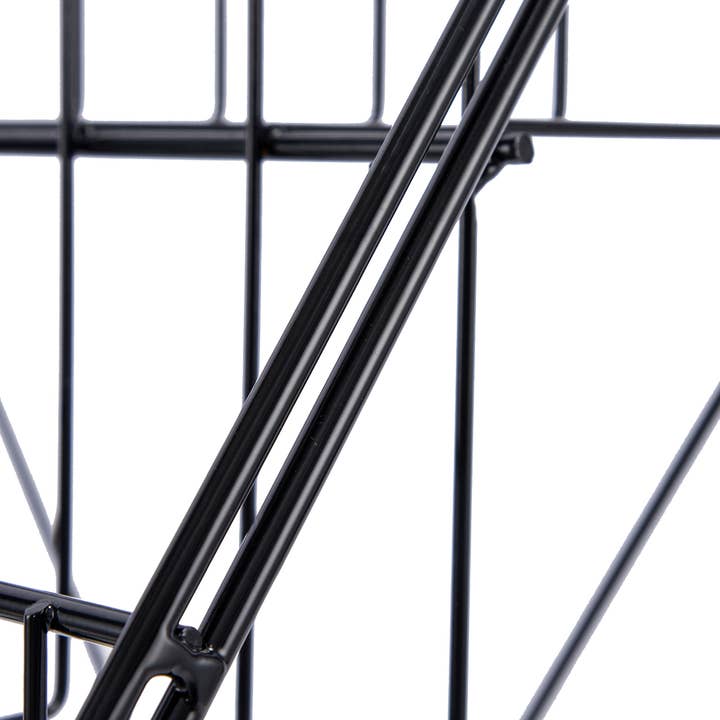 Store Supply Warehouse - Wholesale Retailer Display - Accessories - Black Floor-Standing Wire Rack - 46''H x 26 1/2''W x 31''D3