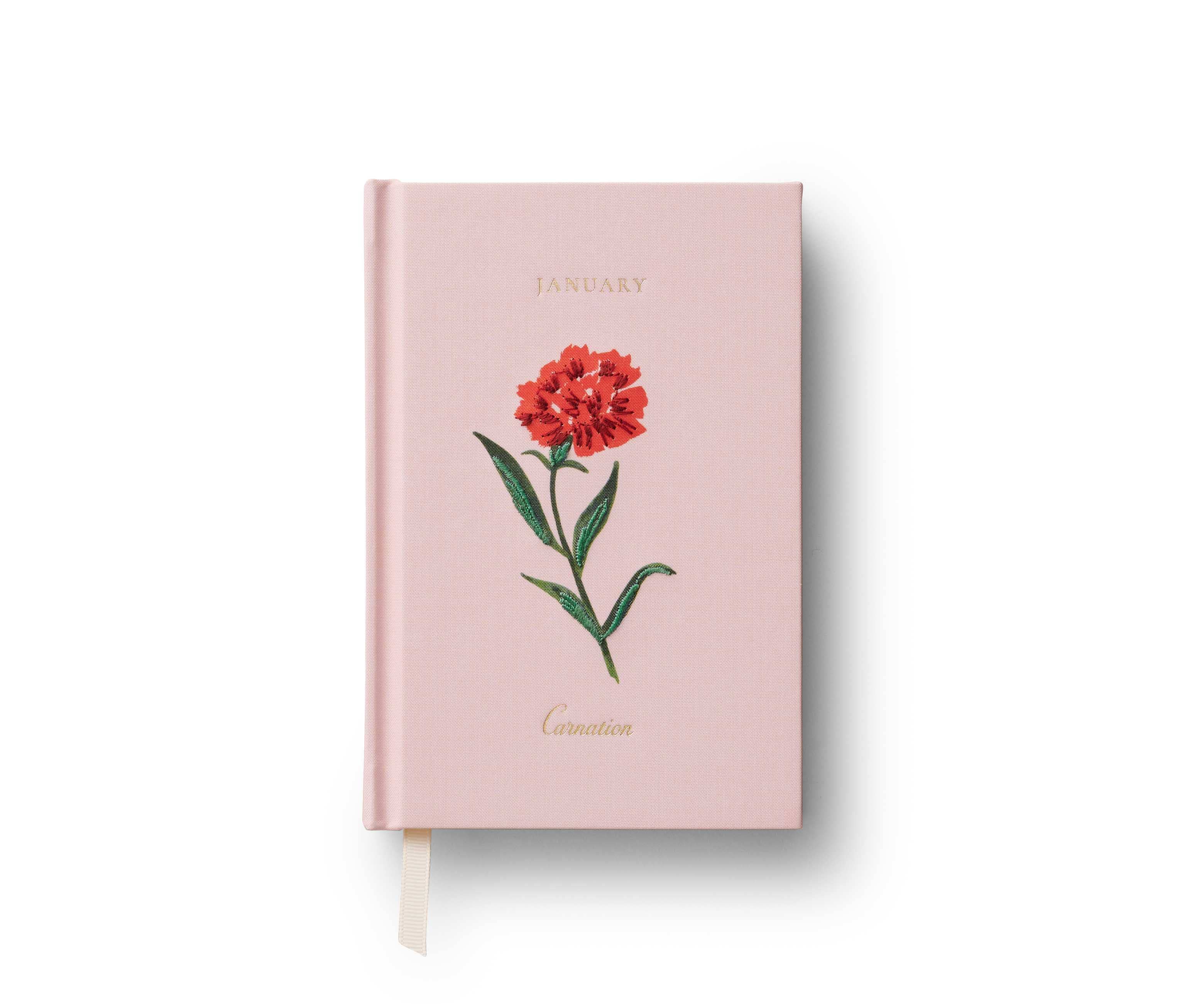 Rifle Paper Co. - Wholesale Journal/Diary - Birth Month Mini Embroidered Journal - January0