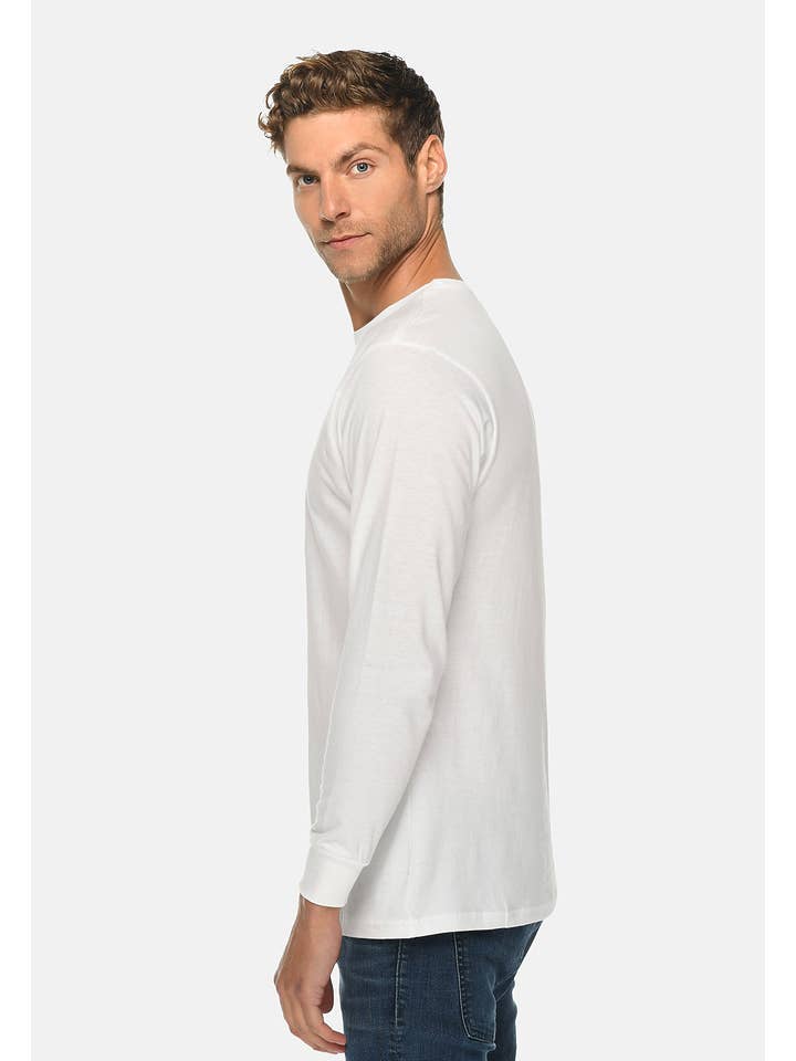 Lane Seven Apparel - Vendita all'ingrosso Maglietta - Uomo - Maglietta girocollo a maniche lunghe27