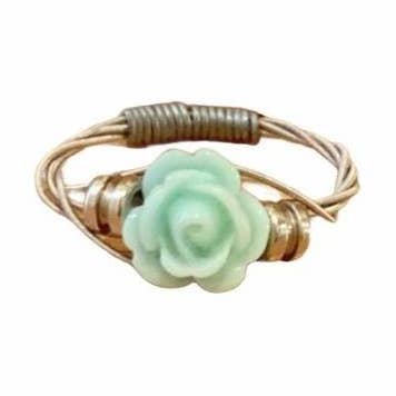 Handgefertigter Gitarren-Saitenring „The Rose of Sharon“ für den Großhandel von Halo Missions