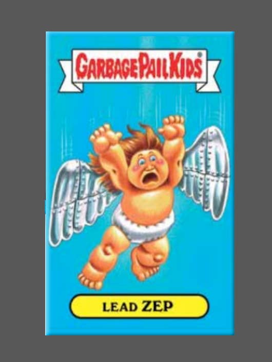 GARBAGE BUIL KIDS, Bleizep, Magnet, Knopf, LED-Zeppelin für den Großhandel von Ba Ba Buttons