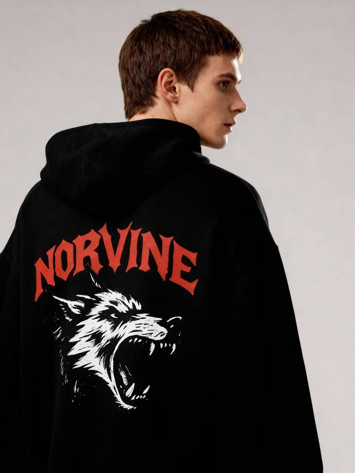 Nightfang Hoodie für den Großhandel von Norvine
