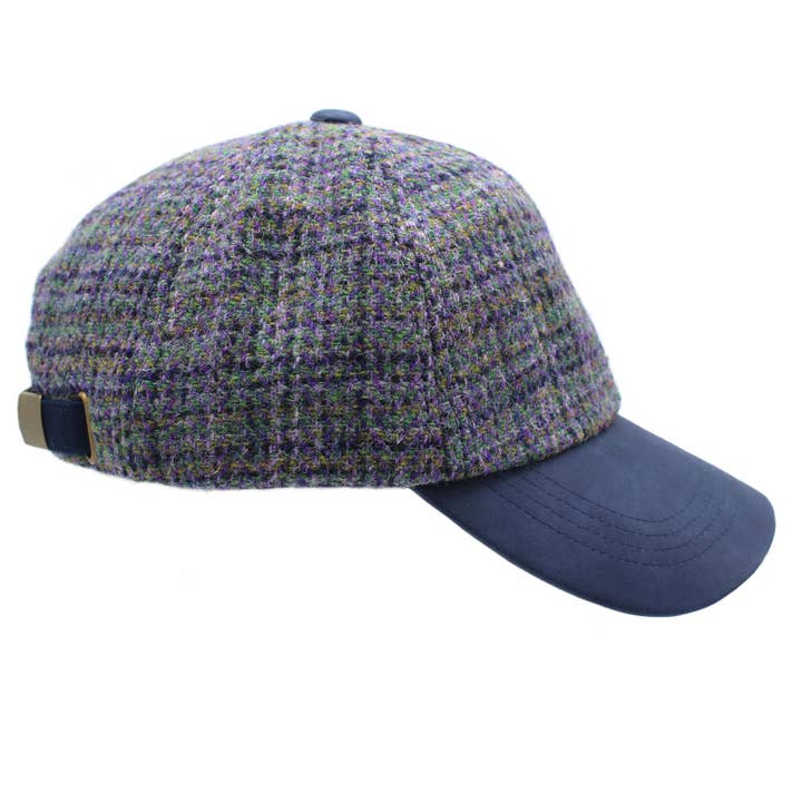 Heather Hats & Accessories - Wholesale Baseball cap – Women's - ZH052 Rosalie Harris Tweed Baseball Cap6