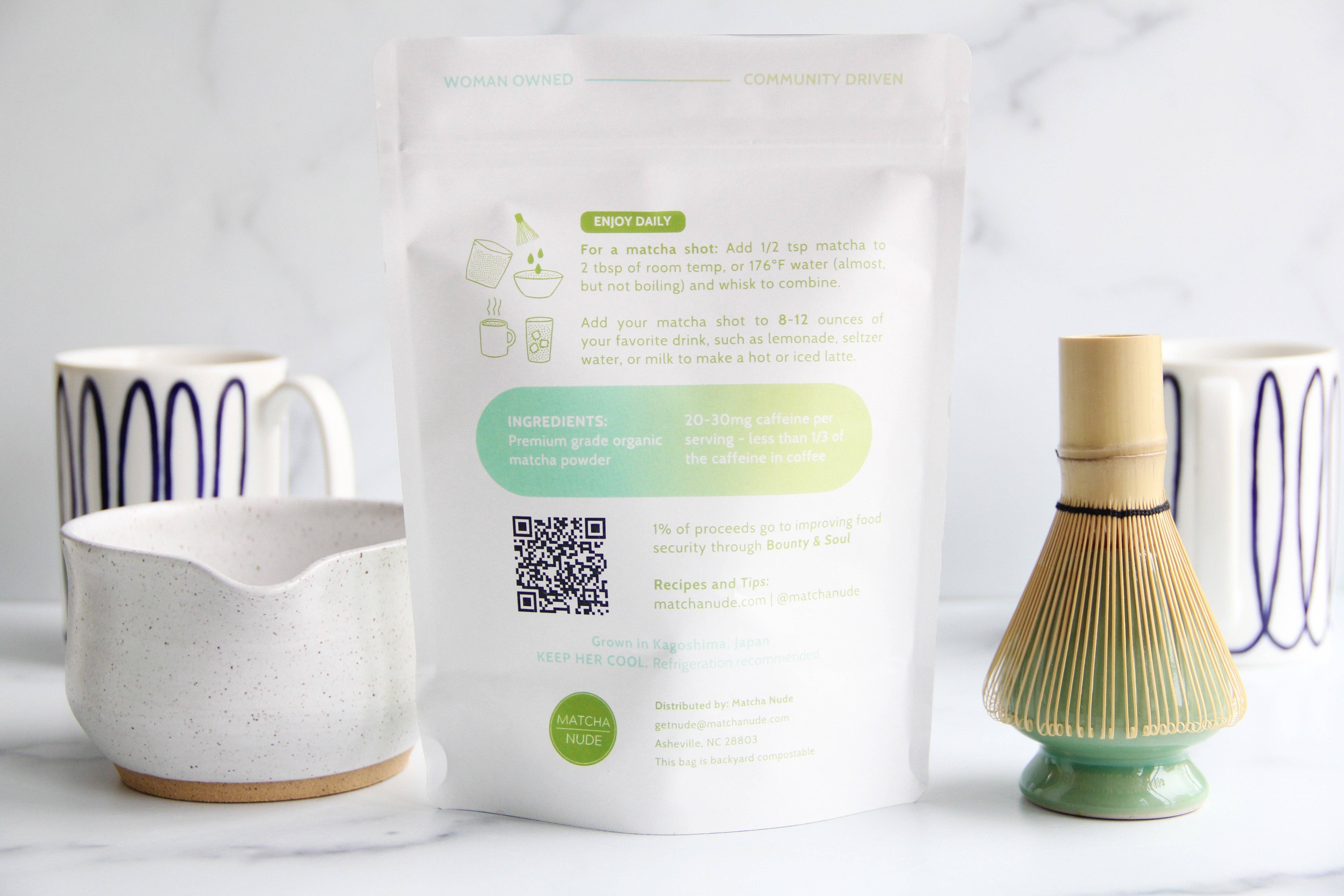 Matcha Nude - Wholesale Health/Detox Tea - Premium Organic Matcha – 250g (Min 2 Units)1