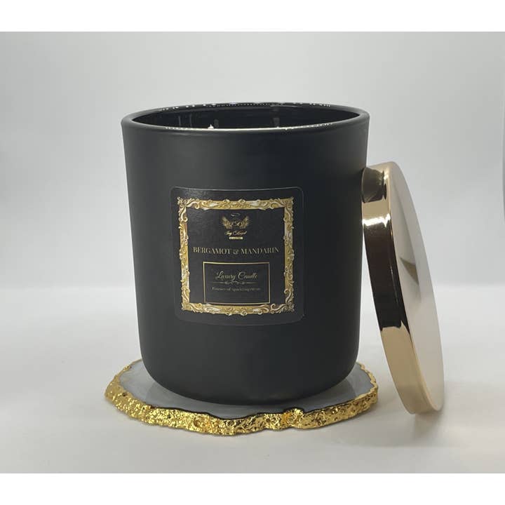 Bergamot & Mandarin for wholesale by Ivy Angel Candle Co