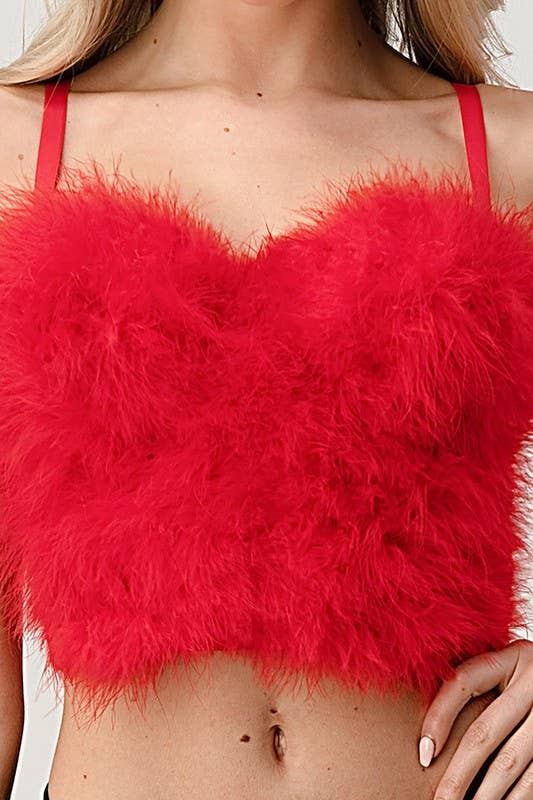 Lydia USA - Wholesale Bustier - Women's - Full Soft Fur Bustier1