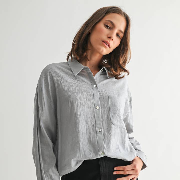 SOLID COTTON SHIRT for wholesale by FUN2FUN