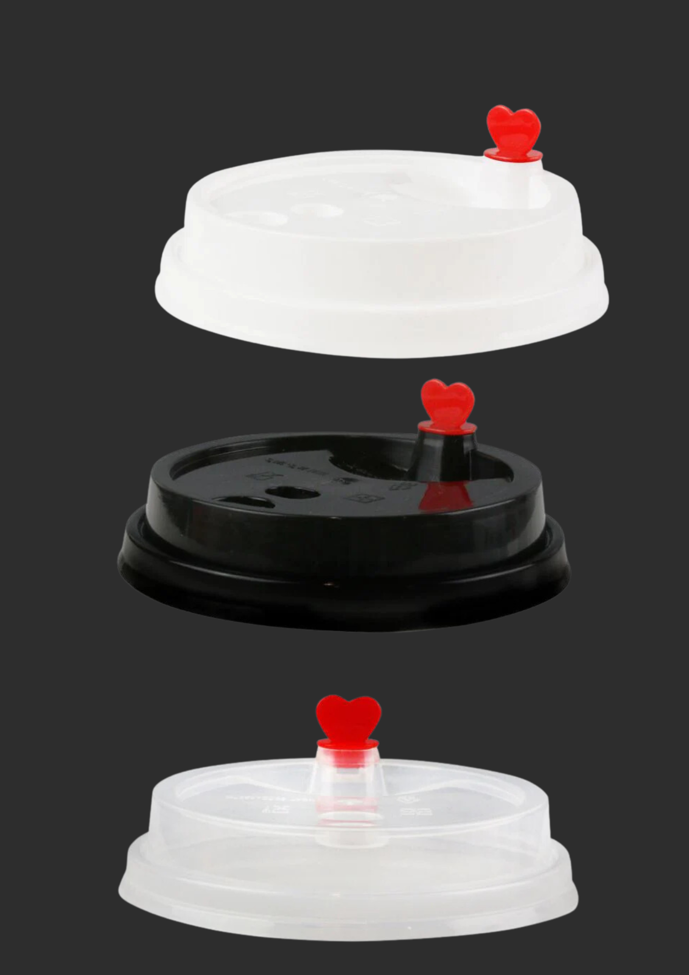 UNIMIX FLORAL - Wholesale Drinking Glass/Cup - PP Thick Plastic Cup&Lid 90mm In Various Sizes&Types 50/PK9