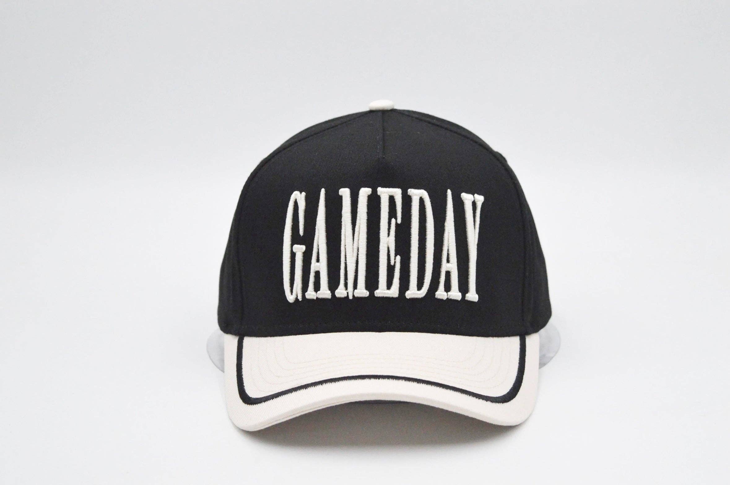 Black GAMEDAY Vintage Trucker Hat-Black for wholesale on Faire1