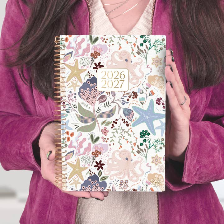 ASSORTED 2026-2027 Soft Cover Academic Planner - 5 x 8 size for wholesale by bloom daily planners