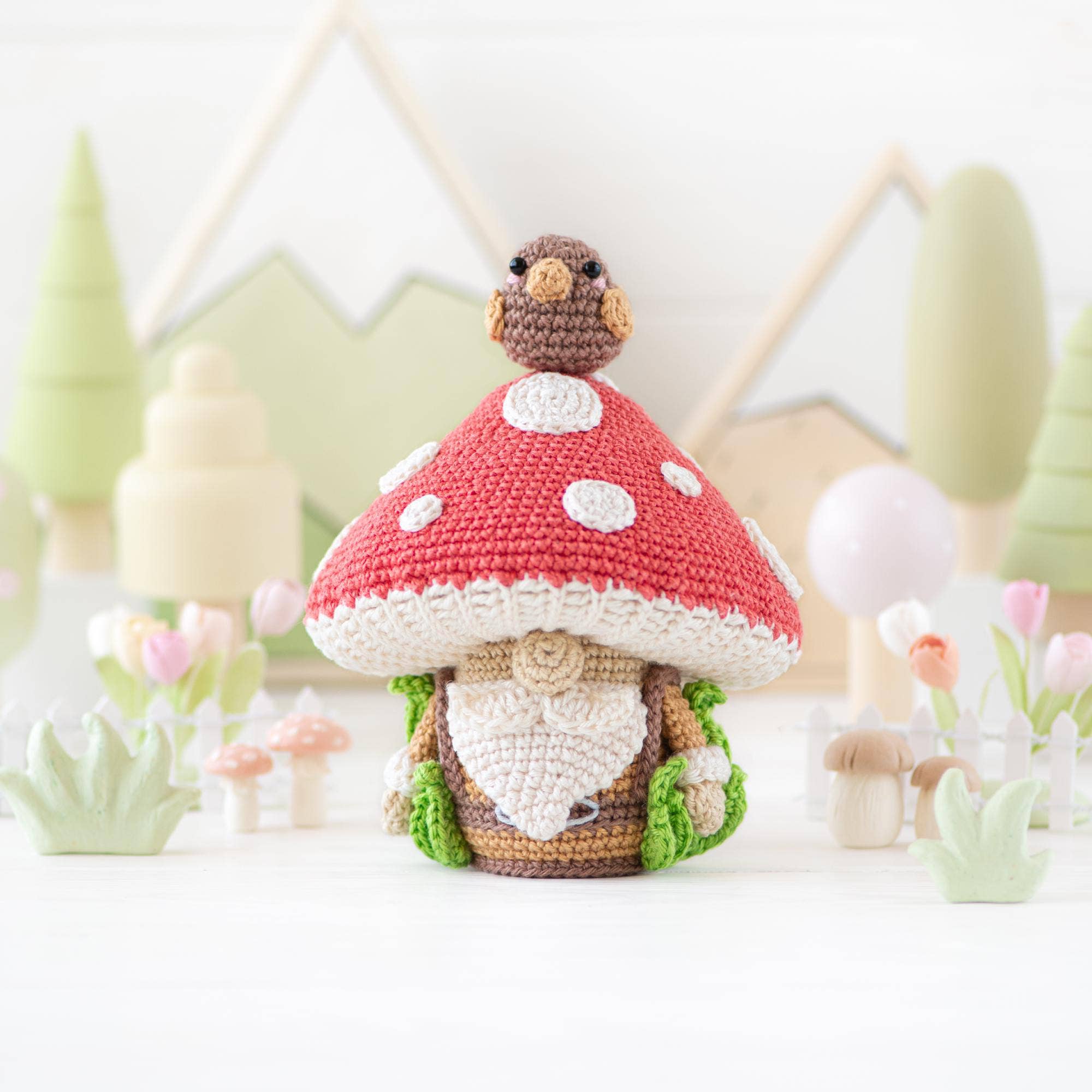 TOMOPOD LLC - Wholesale Christmas Decoration -  Bear Eyeglasses Holder Crochet, Bear Crochet Eyeglass Tray (Copy)3