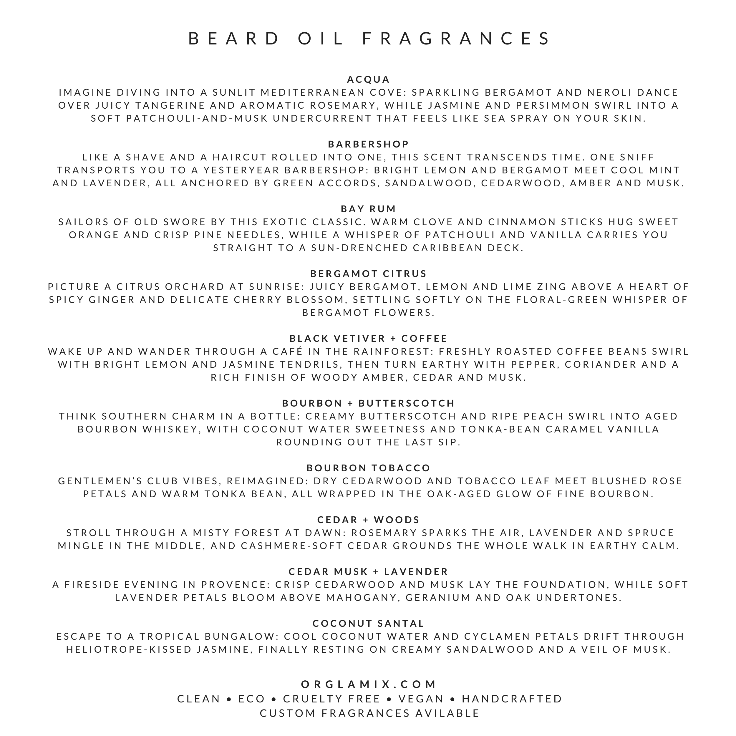 Orglamix - Wholesale Beard Styling Product - Beard Balm | Private Label, Custom, Leave In Conditioner Men9