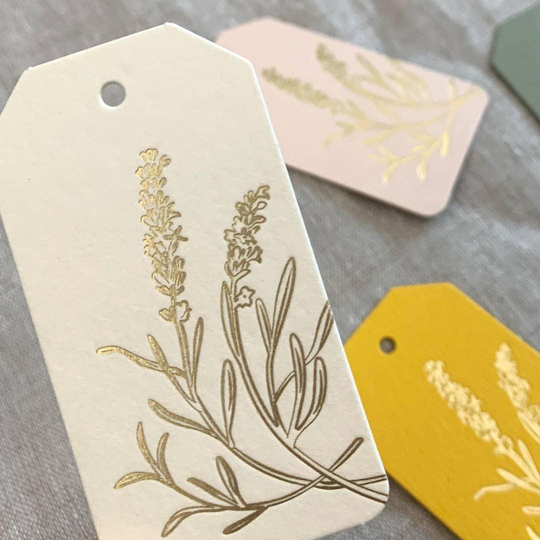 Togethery - Vente Étiquette cadeau - Étiquette cadeau / Lavande / Taille S / Impression typographique1