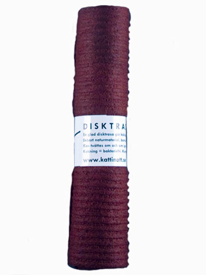 Serviette de toilette suédoise aux couleurs gaies, marron pour la vente par Talla Imports