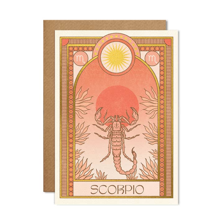 Scorpio stjernetegnskort for engroshandel hos cai & jo