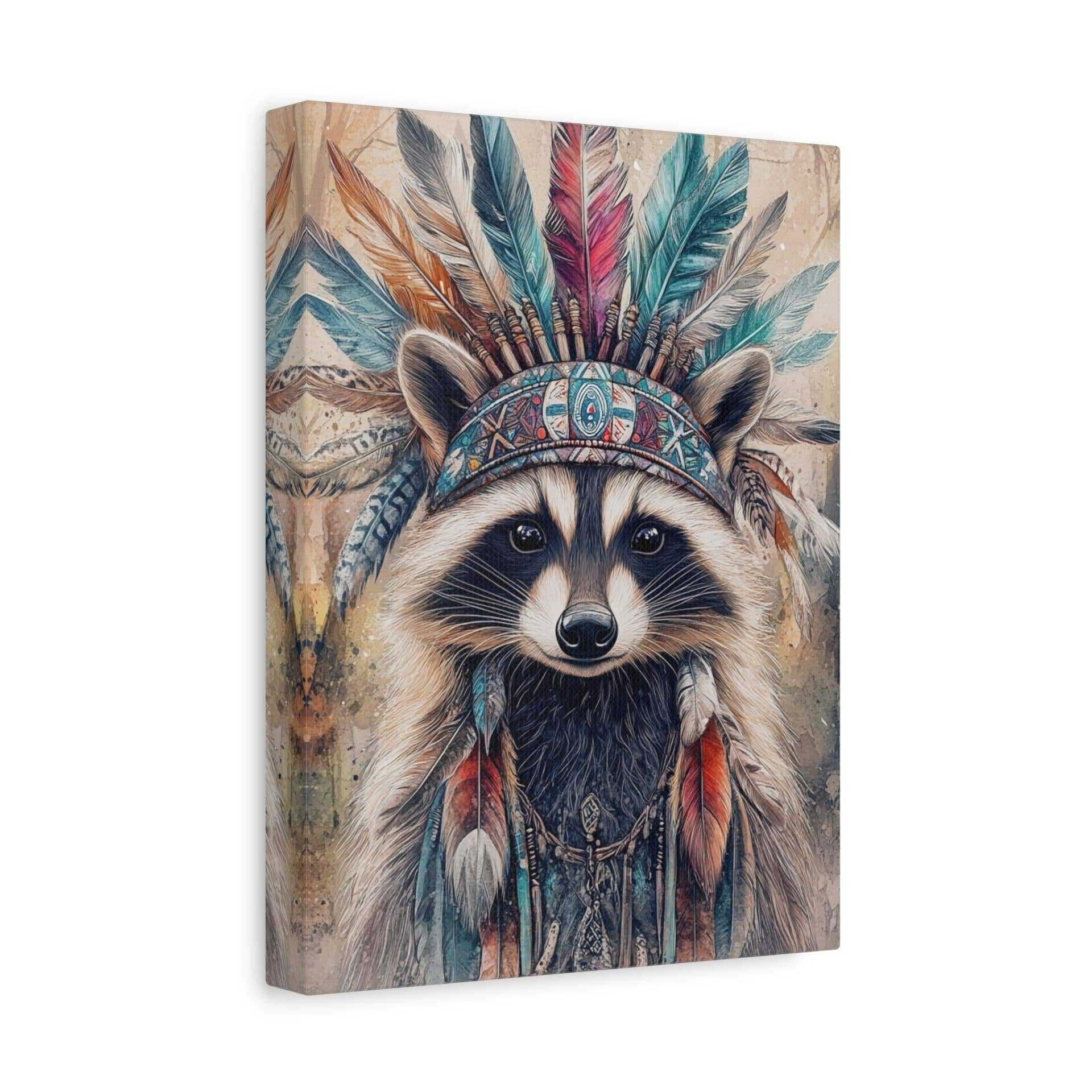 Coin Tableau – Engroshandel Kunsttryk – Diagram over indisk vaskebjørnhovedbeklædning1