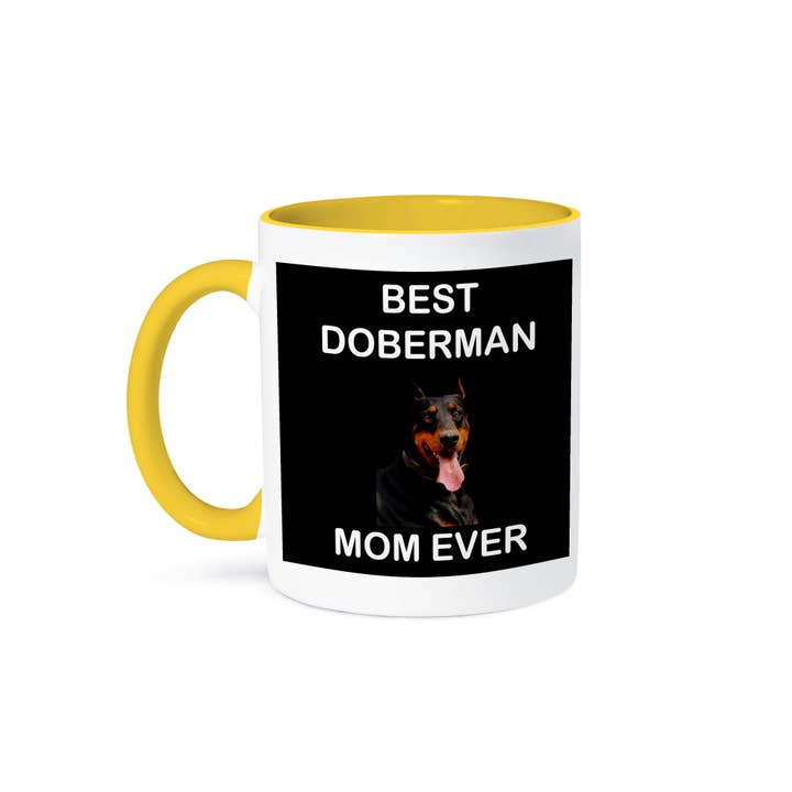 3dRose - Wholesale Coffee Mug - 3dRose, Doberman Dog with Best Doberman Mom Ever Gift, Mug