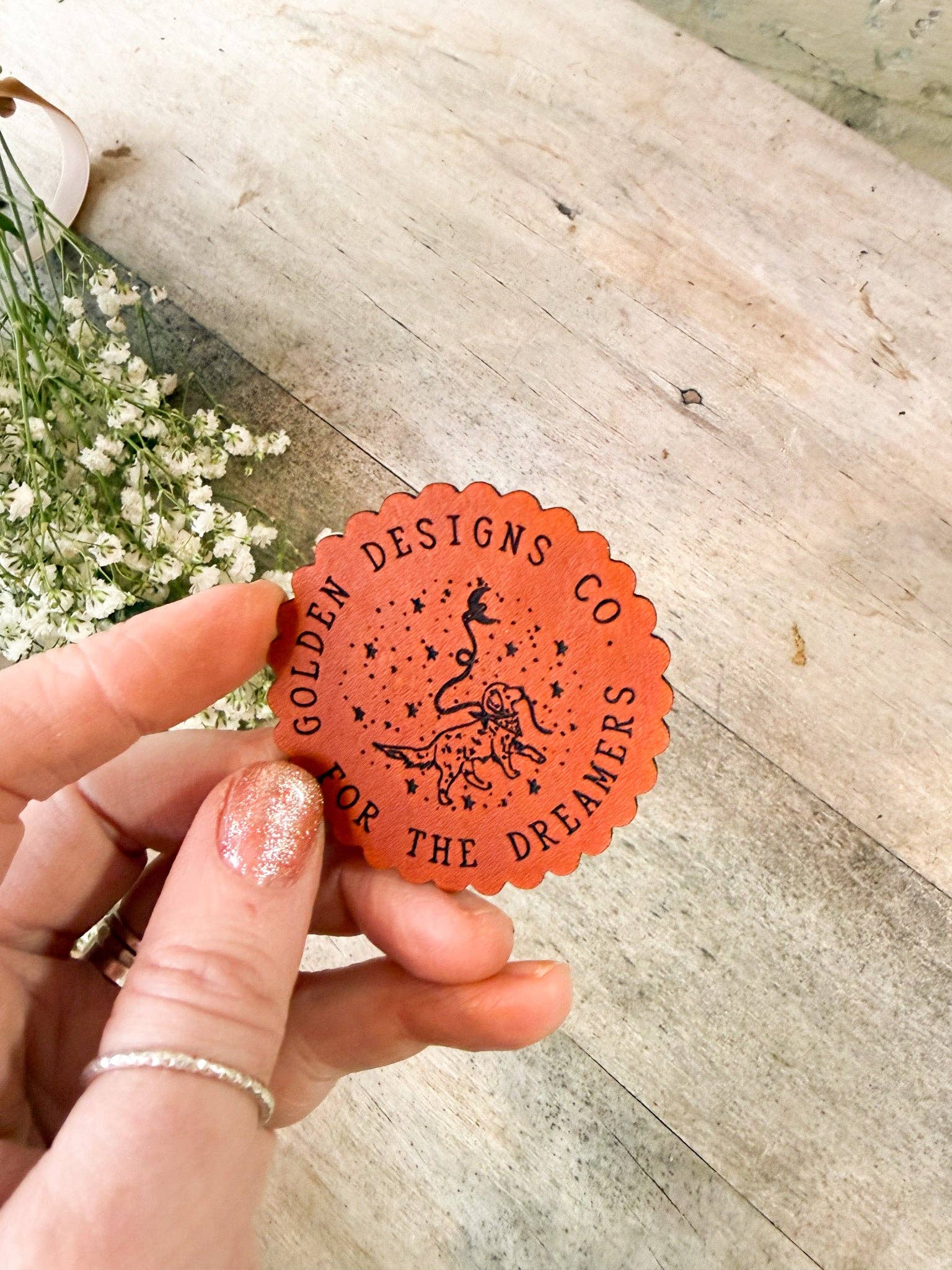 Left Grain - Wholesale Patch - Custom Leather Patch – Patch Only1