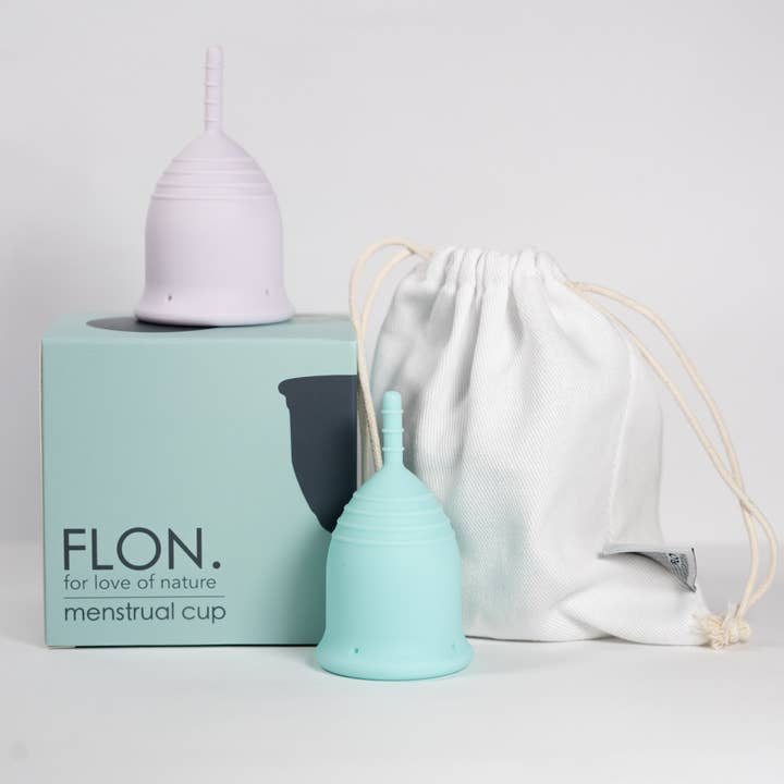 FLON - Wholesale Menstrual Cup - Menstrual Cup Set includes a storage bag and/ sterilizer cup2