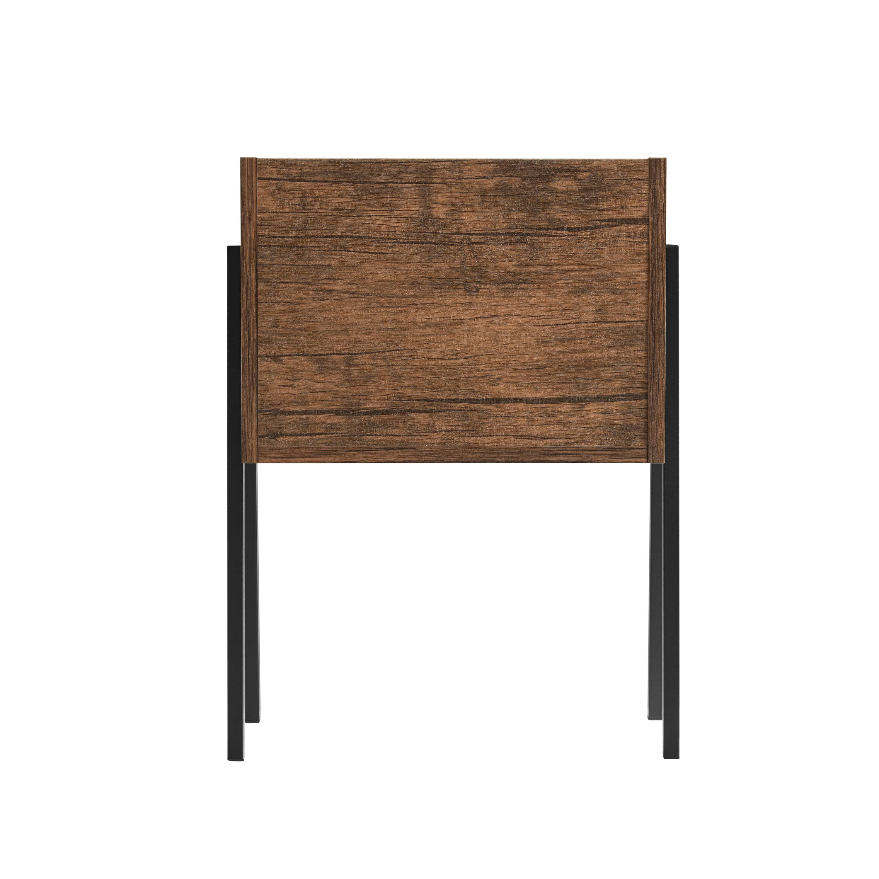 Danya B - Wholesale Side Table - Kazuyo Mid-Century Modern Black Metal Two-Tier Side Table19