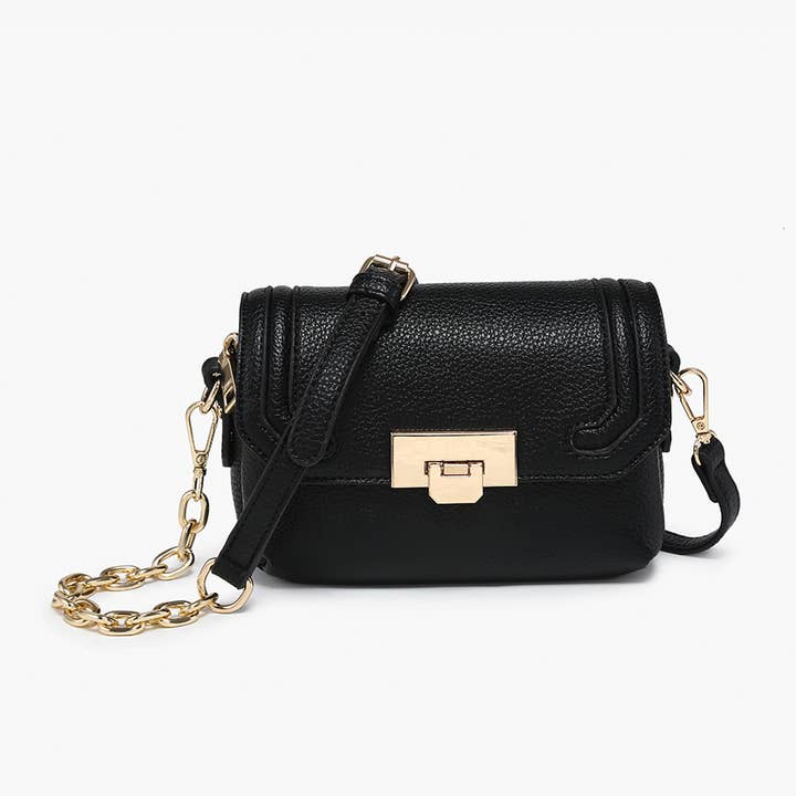 Jen & Co. - Wholesale Crossbody Bag - Women's - JN2657 Casablanca Detailed Snap Crossbody