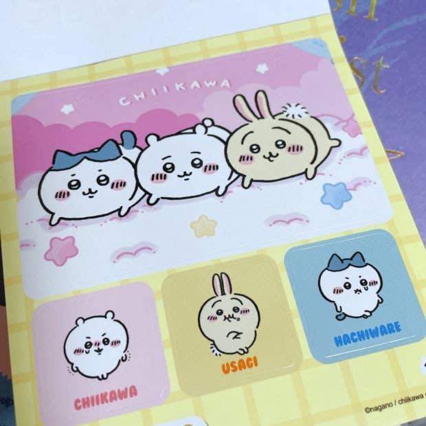 K-Wonderland - Wholesale Sticker - Chiikawa Sticker Mini Book – Official Sticker Collection9