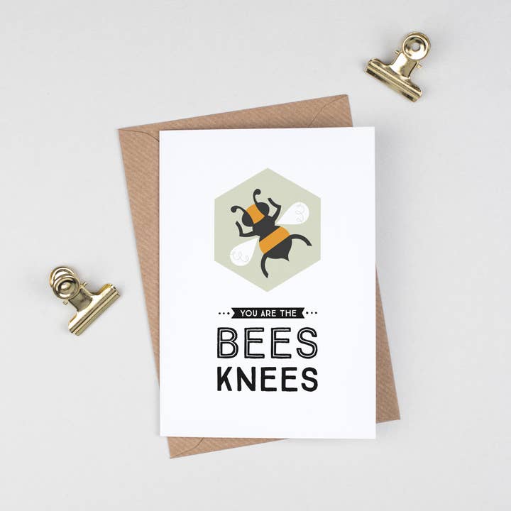 You Are The Bees Knees Gratulationskort för wholesale av Laura Danby