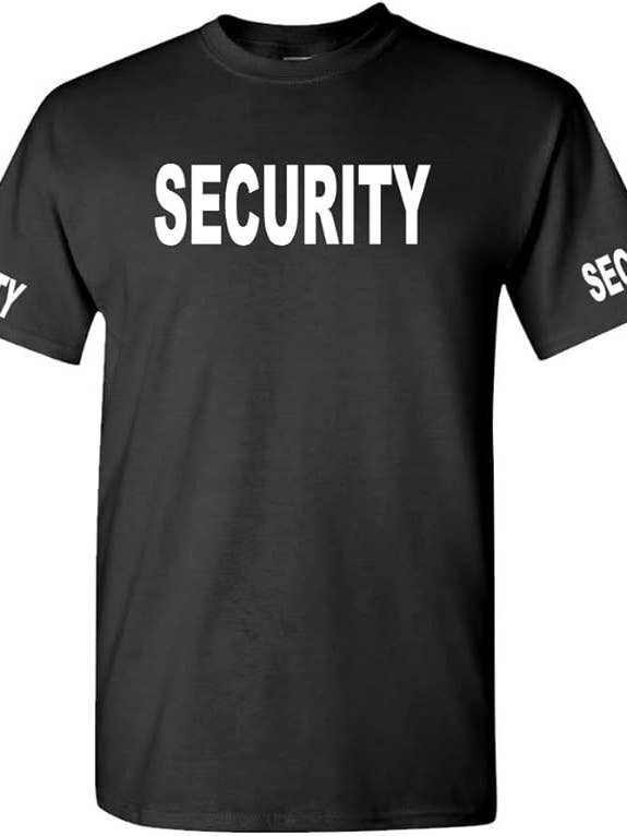 Security Unisex Cotton T-Shirt for wholesale by Multi-Vendor Sales