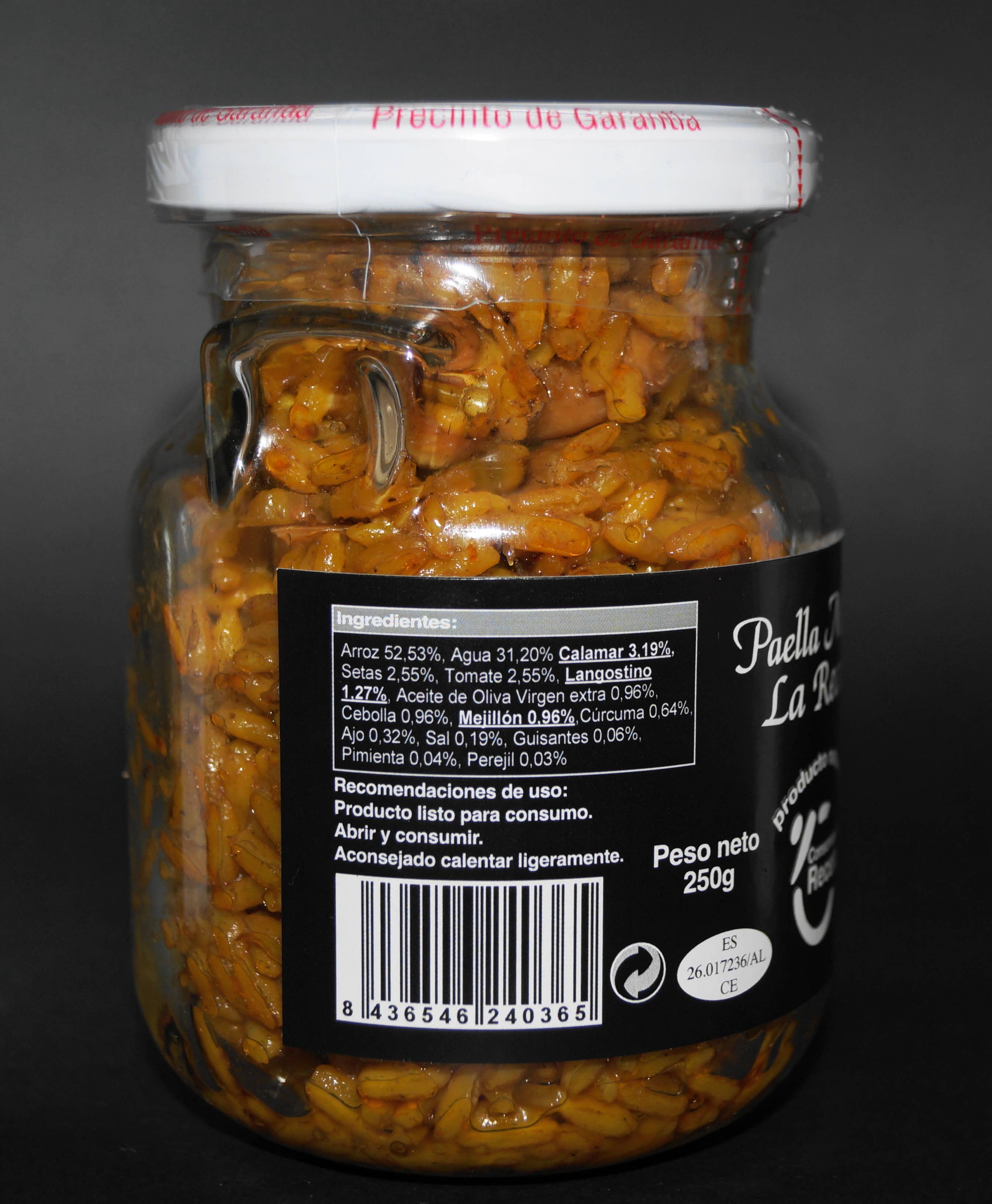 CONSERVAS LA RECETA - Wholesale Pasta - Gemengde paella 250 g5