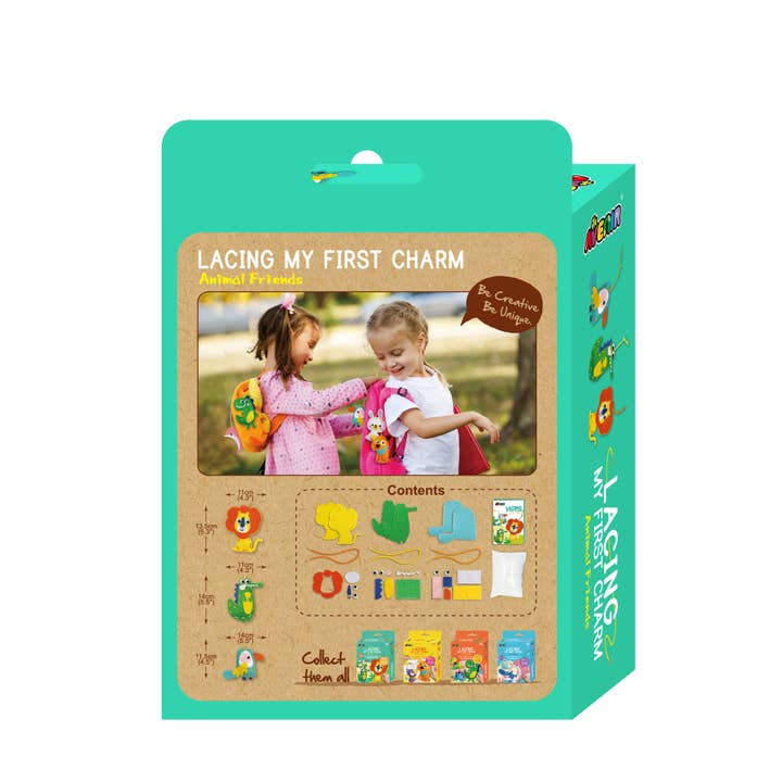 DAM - Wholesale DIY Craft Kit - Kids - Avenir - My First Lacing Kit ANIMAL FRIENDS5