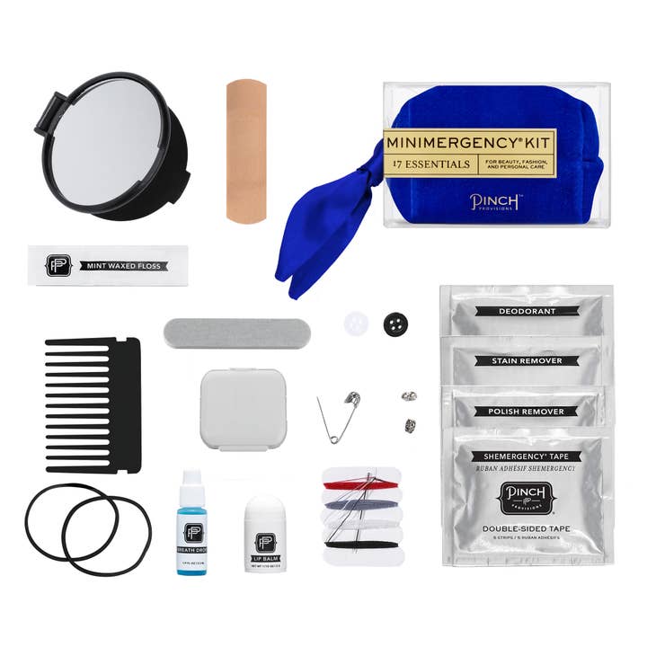 Pinch Provisions - Vente Pochette – femme - Kit de Minimergency Foulard en velours4