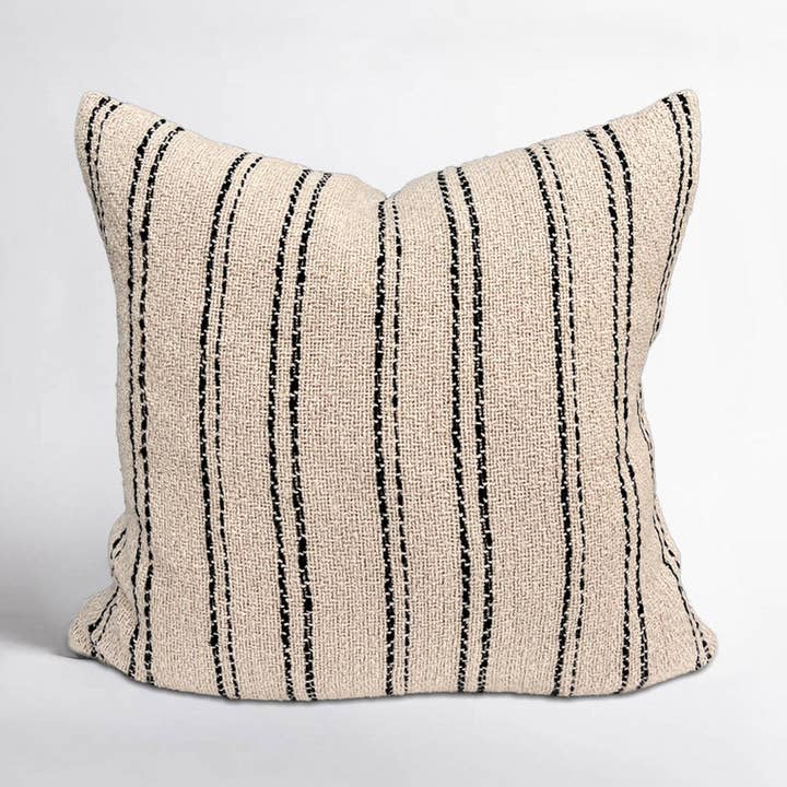 Alba Cushion Cover - Black for wholesale by Eadie Lifestyle