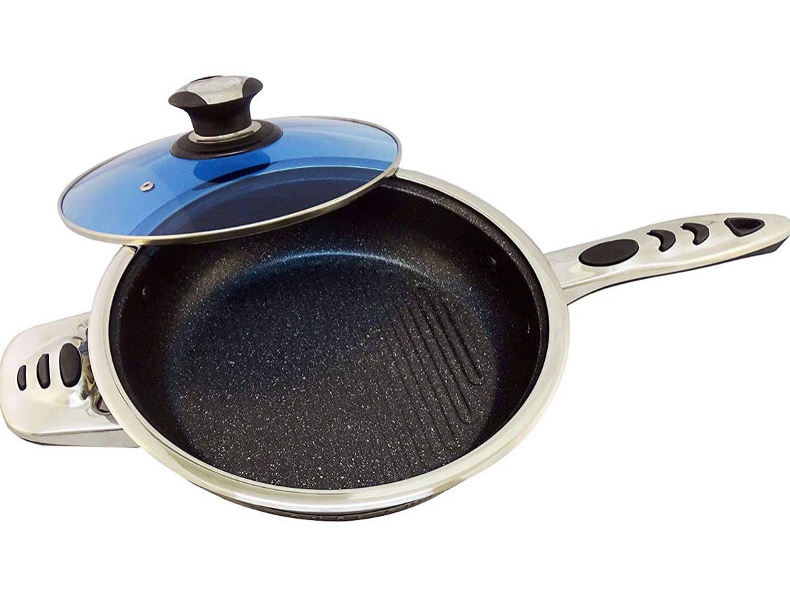 Royal Swiss - Wholesale Cookware Set - 16-Piece Stainless Steel/Glass Cookware Set4