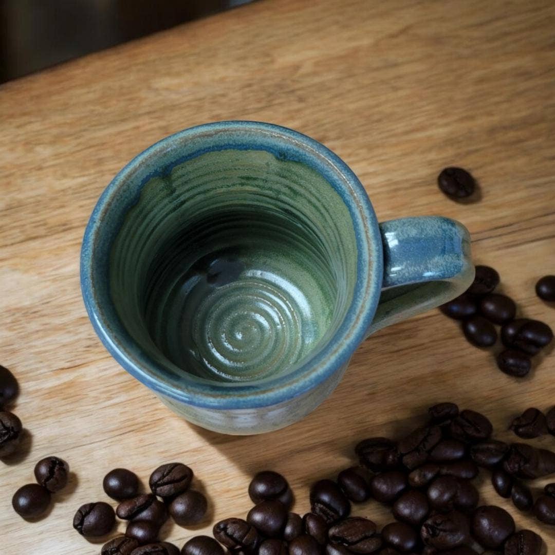 MudWorks Pottery - Wholesale Coffee Mug - Dragonfly Mug4