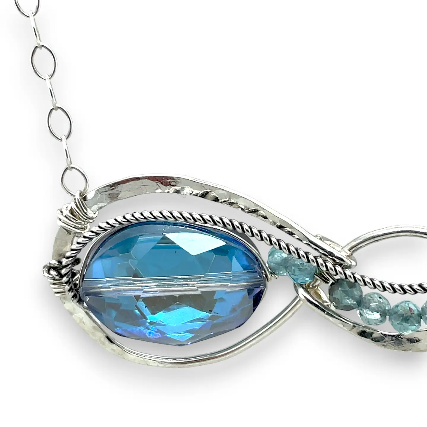 Art by any Means Jewelry - Vente Colliers à pendentif - Collier Infini en Cristal 82426N2