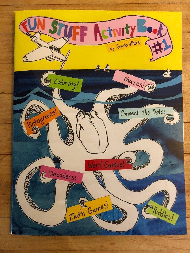 Sunde White Industries – Großhandel Mal- & Aktivitätsbuch – Kind & Baby – Funstuff Activity Book #1!1