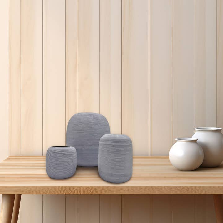 2626 Designs – wholesale Vase – Decorative Handmade Cylinder Vase in Purple5