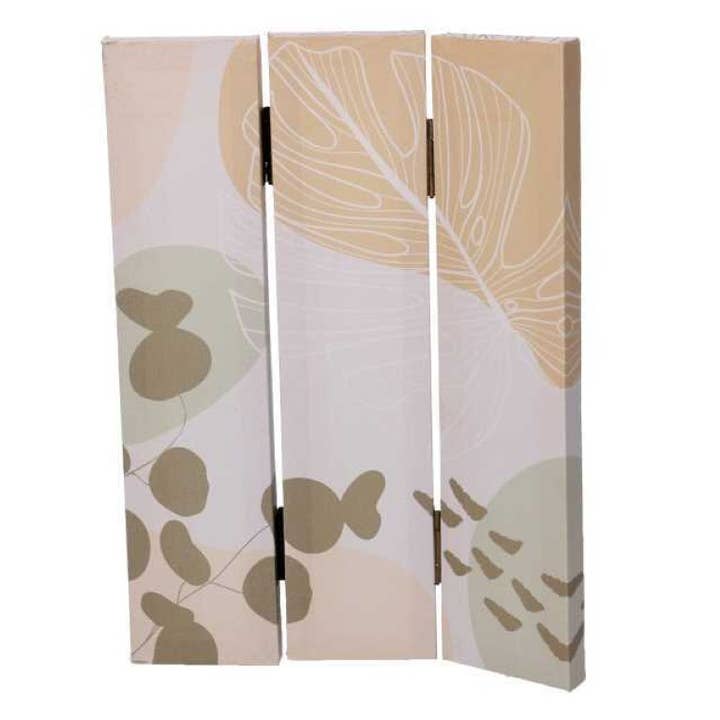 Flerfarvet Skærmvæg med Multifarvet Print 3-delt Rektangulær for engroshandel på Faire1