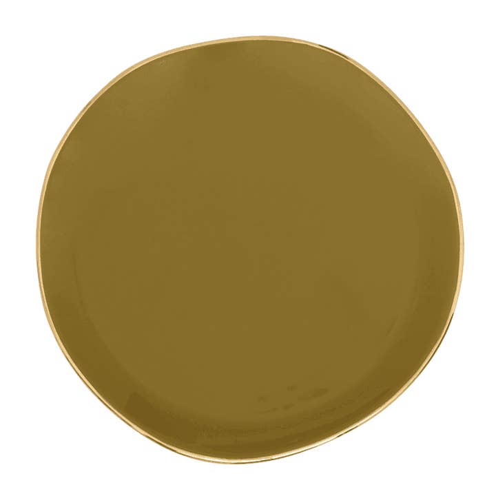 Good Morning plate Ø17 cm - Amber Green for wholesale by Urban Nature Culture