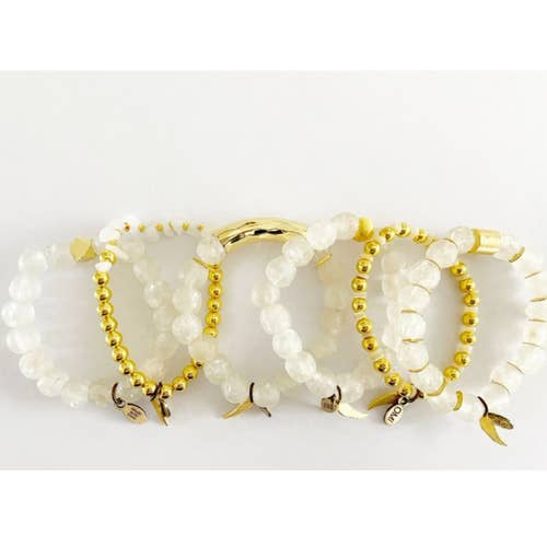 Crystal Clear Set 10 mm-8mm voor wholesale door omibeads