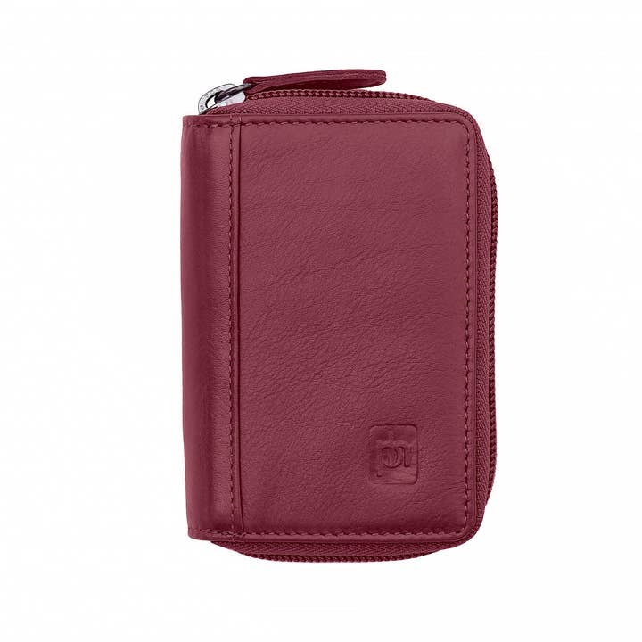 PRIMEHIDE - Wholesale Card Holder - Unisex - Concertina Leather RFID Credit Card Holder - 78091