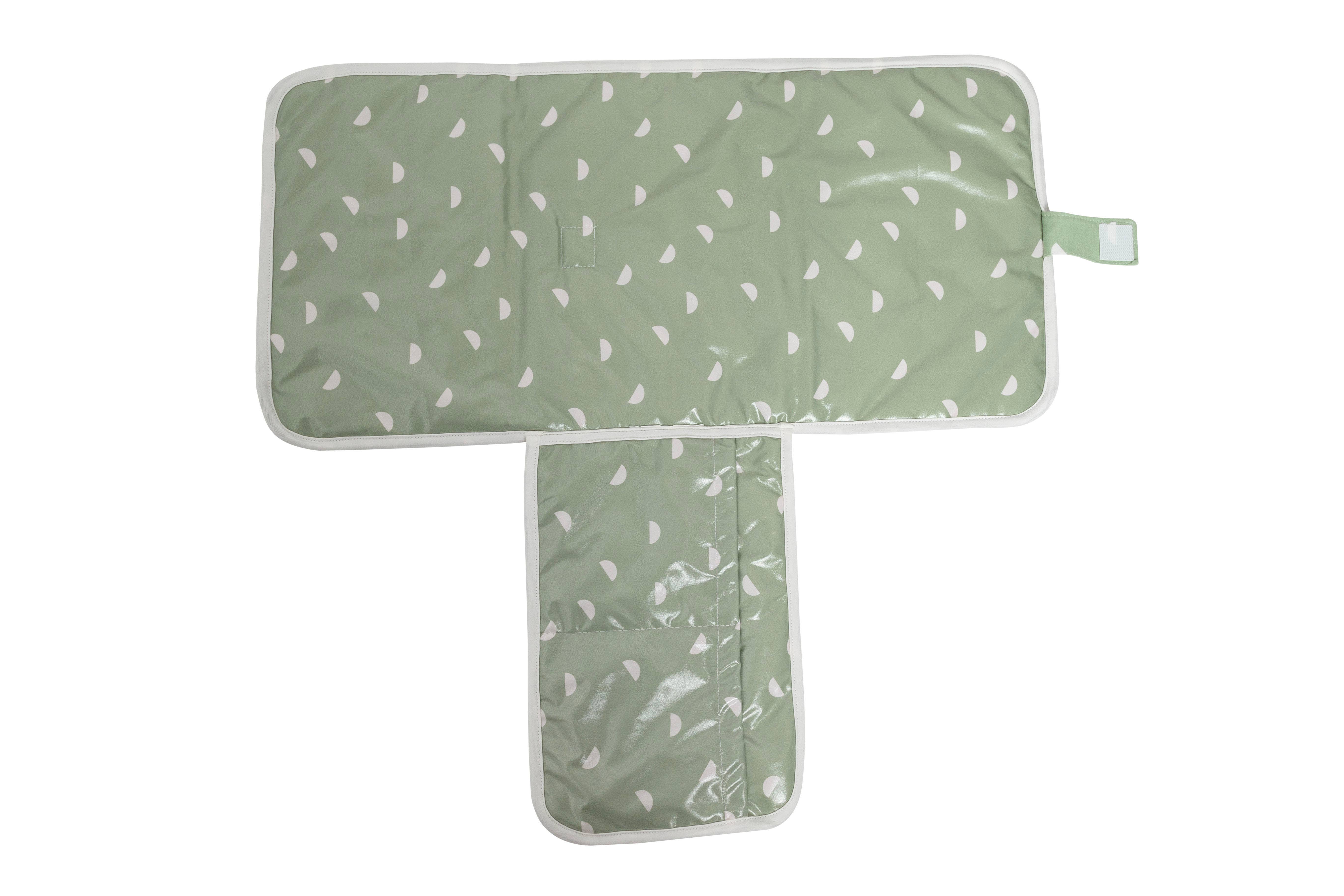 Pearhead - Wholesale Changing Mat/Pad - Baby - Organic Sage Travel Changing Mat, Diaper Bag Changing Pad2