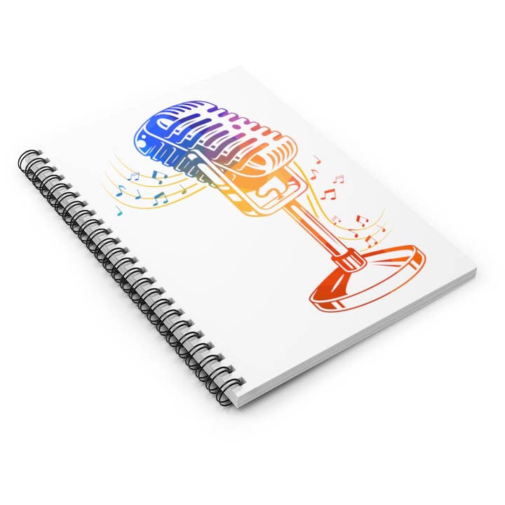 Teegarb LLC - Vente Cahiers - Carnet à spirale, instrument de musique original, clarinette, karaoké, musicien amateur, hilarant, maestro