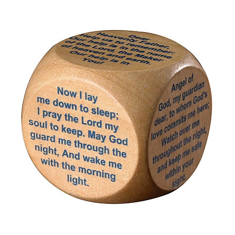Faithworks by Creative Brands - Wholesale Cube Storage - Bedtime Prayer Cube Display - 24/pk