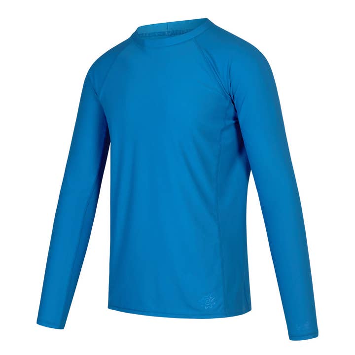 UV Skinz - Wholesale Rashguard - Men's - Men's Long Sleeve Crew Sun & Swim Shirt
