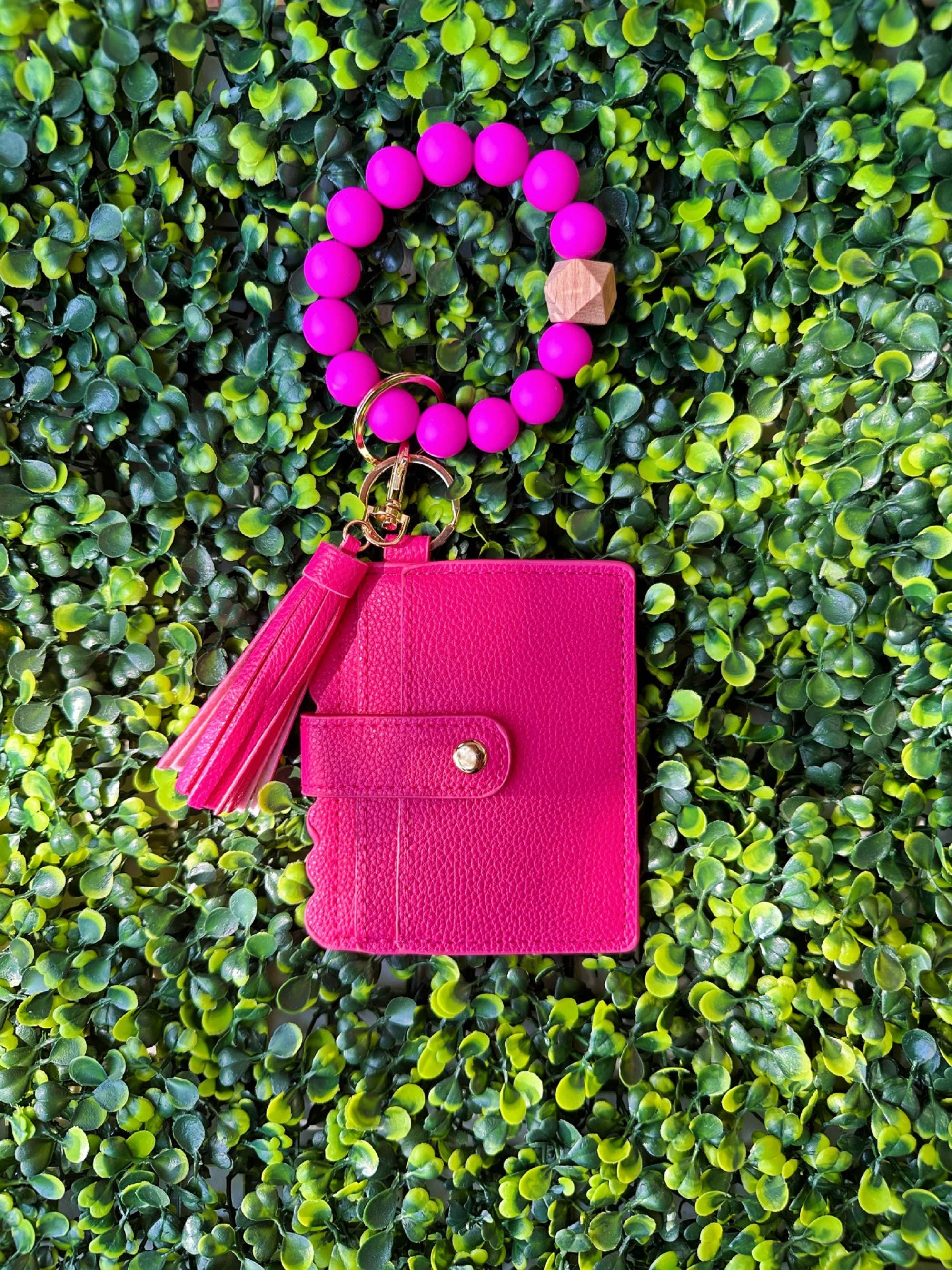 MiMi Wholesale - Wholesale Wristlet - BB139X156 Silicone Beaded Stretch Bracelet Wristlet ID Holde18